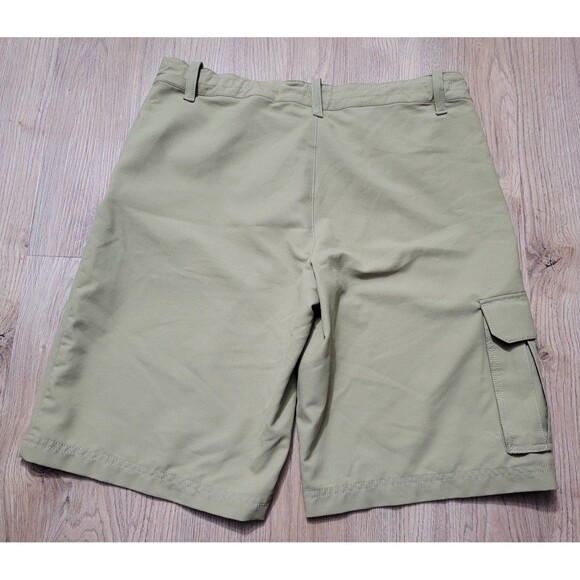Youth Under Armour Golf Dress short cargo Khaki tan color size YXL - Picture 2 of 5
